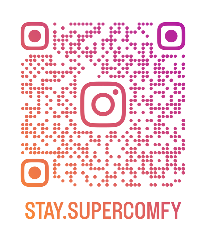 Instagram nametag QR code for @stay.supercomfy